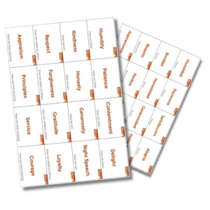 Printable 16G Card Set