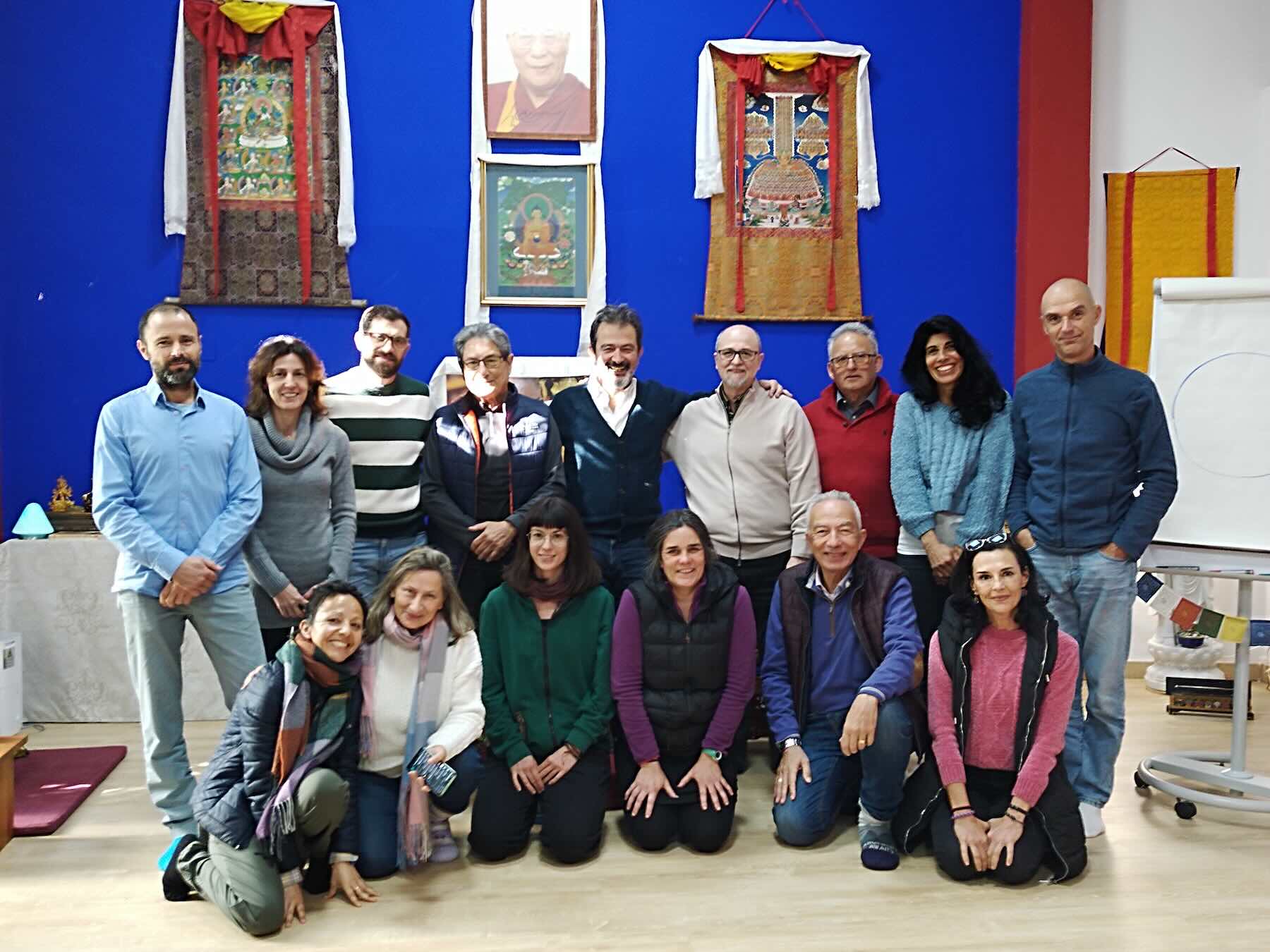 Group of adults posing together